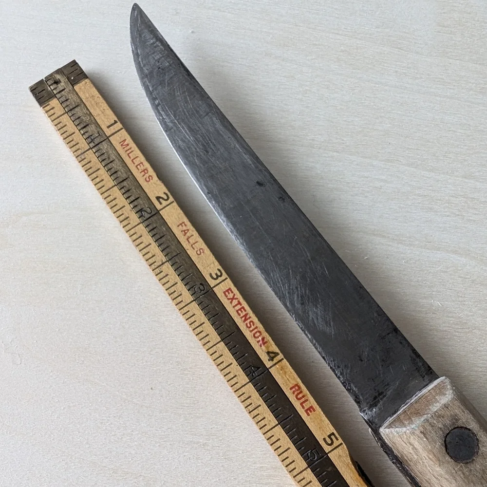VINTAGE Knife Handmade Wooden Handle Dexter 1375